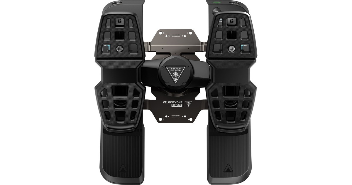 Turtle BeachVelocityOne Rudder pedalen  (Zwart, Windows 10/11 PC | Xbox Series X|S | Xbox One)
