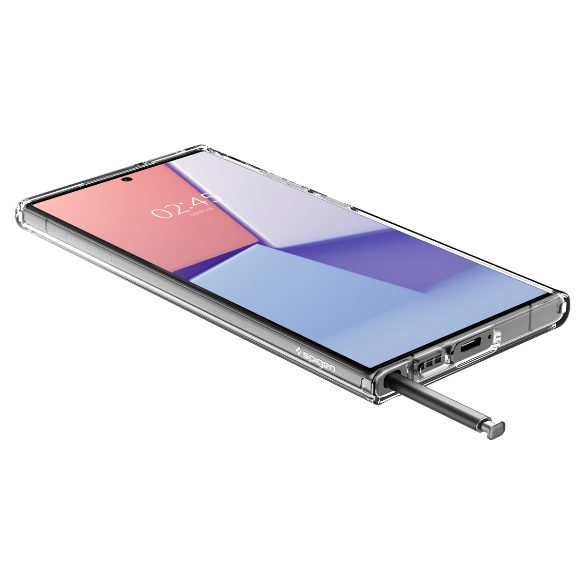 Samsung Galaxy S23 Ultra 5G Hybrid Case Hülle (ACS05617) - Transparent