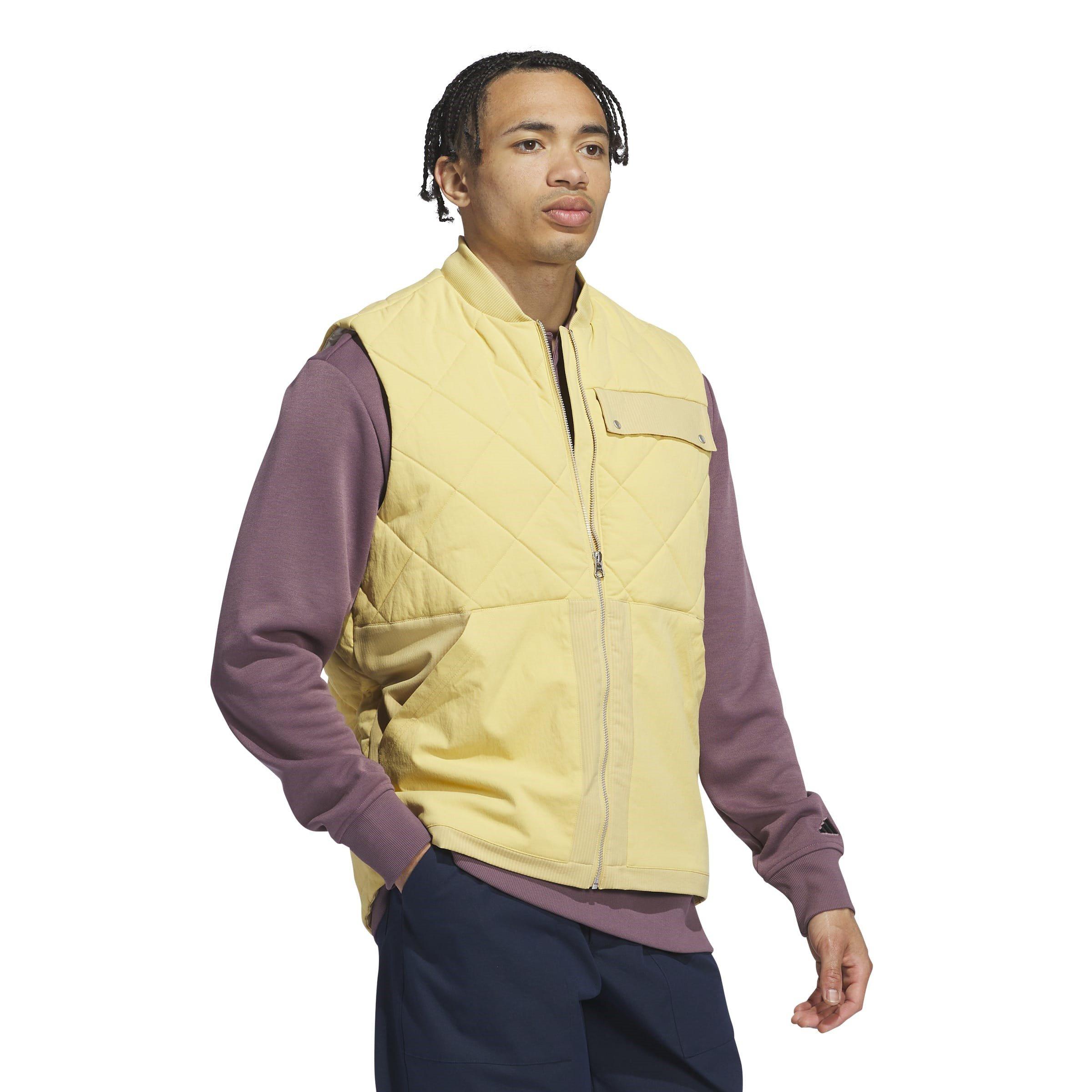 adidas Go To Quilted DWR Full Zip Vest Mens