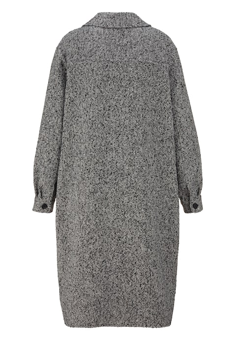 Long-Hemdjacke, Hemdkragen, Langarm