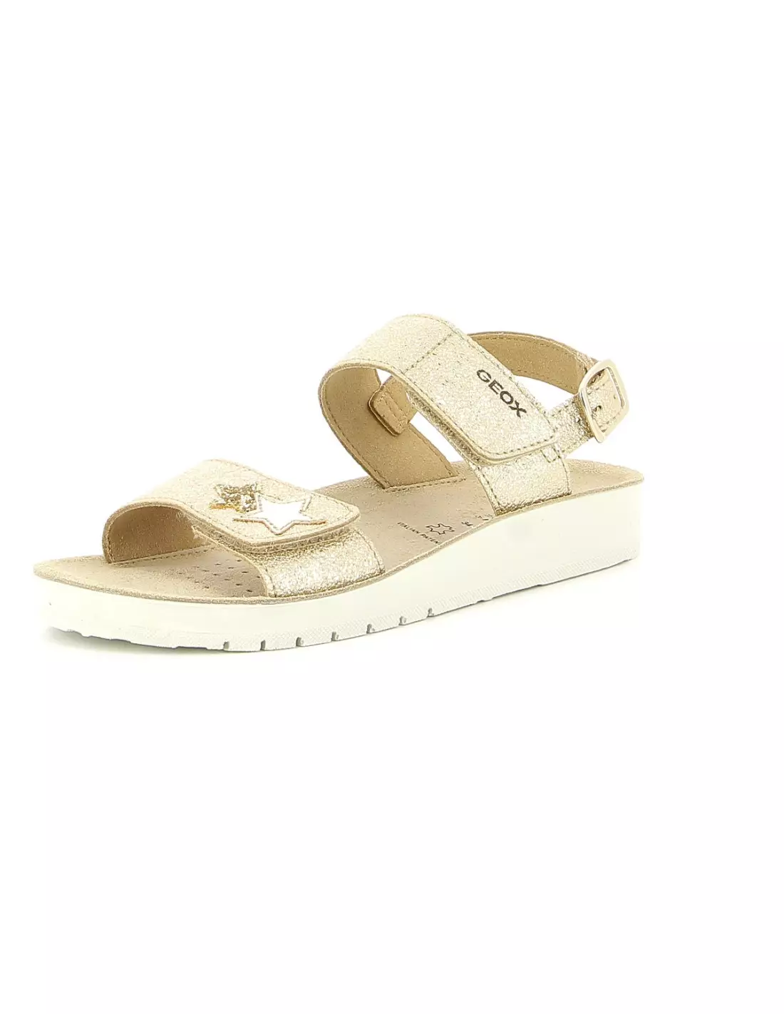 GEOX COSTAREI - Sandales & nu-pieds Gold