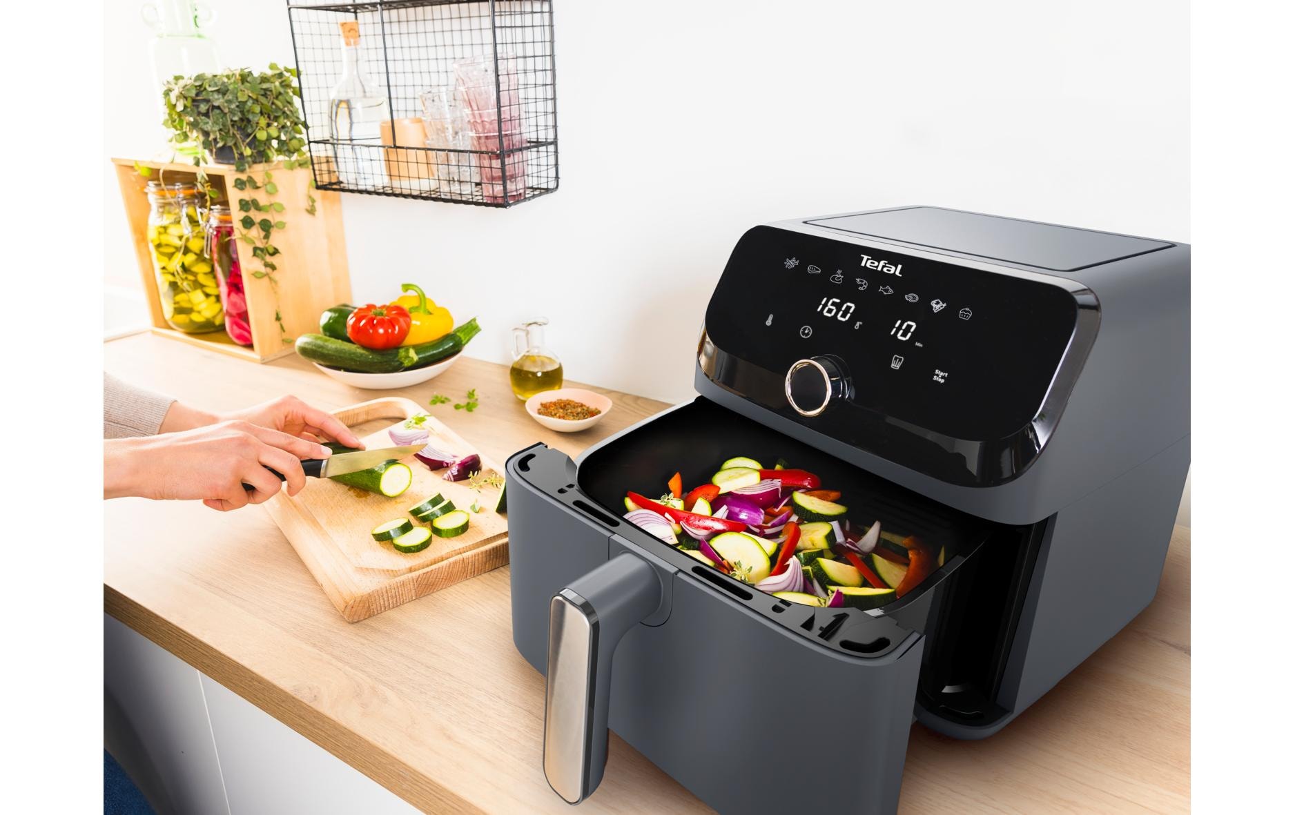 Tefal Heissluftfritteuse »Easy Fry Mega EY855B« 2020 W