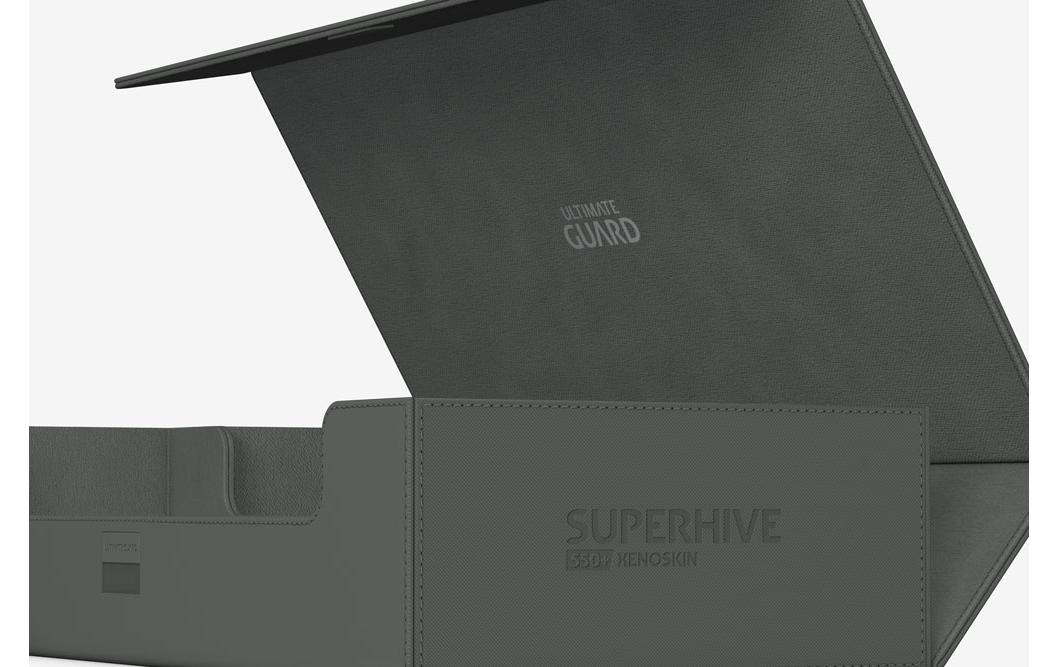 Kartenbox XenoSkin Superhive 550+ GrauHochwertige Box für Sammelkarten in Standardgrösse