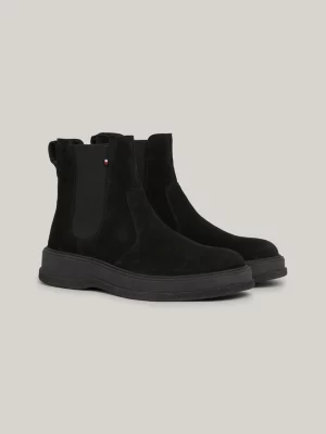 Botas Chelsea de camurça repelente à água