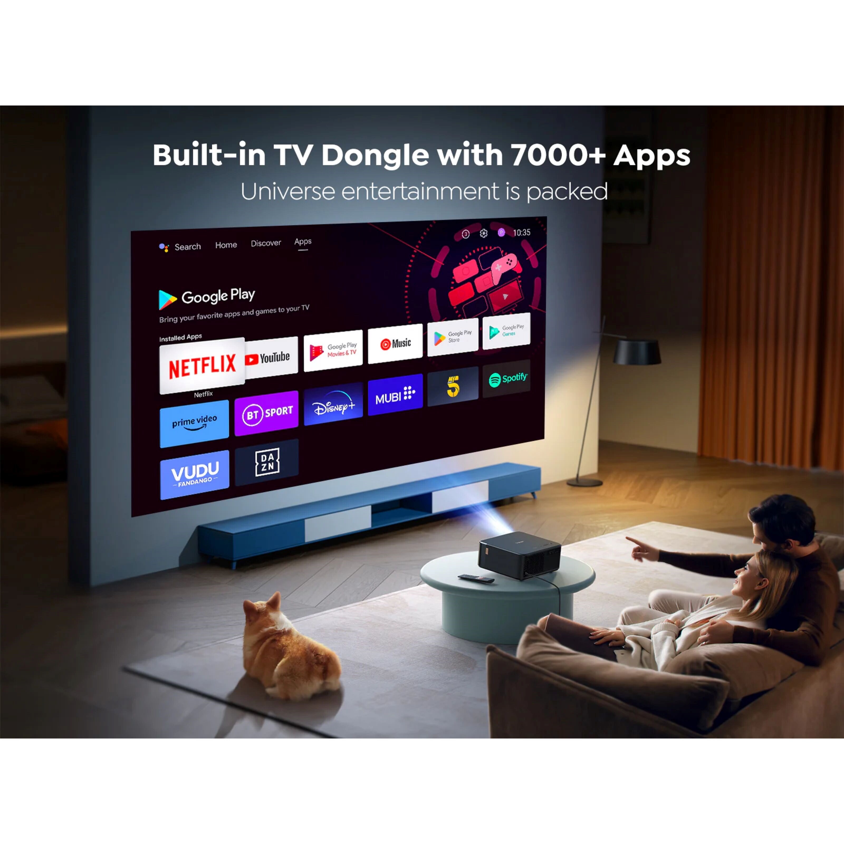 Yaber K2s Premier Theater Full HD-projektor