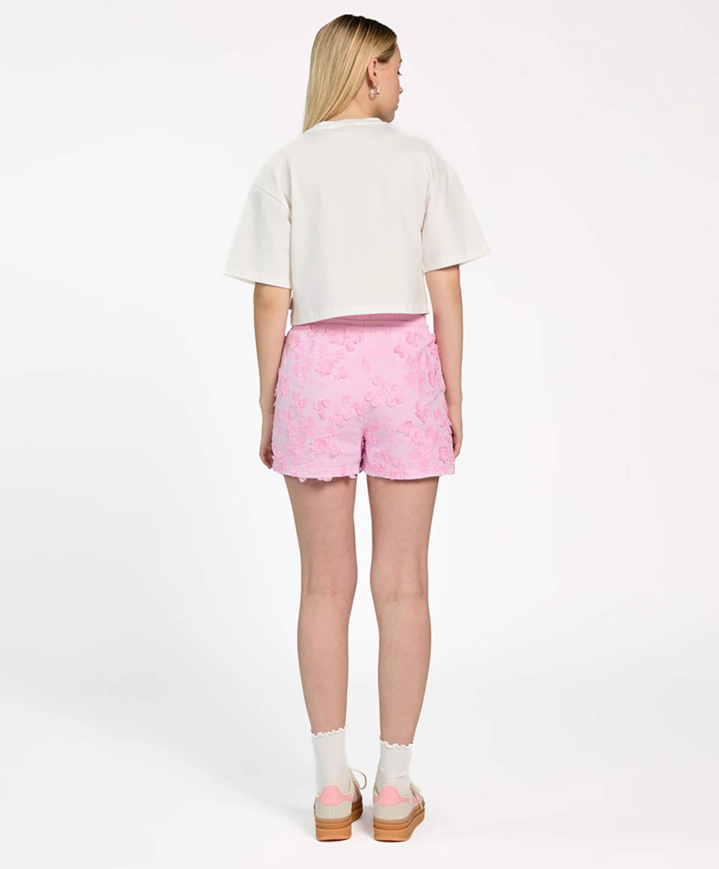 Aaiko Girls MERLINE FLOWER CO 511 G meisjes korte broek roze