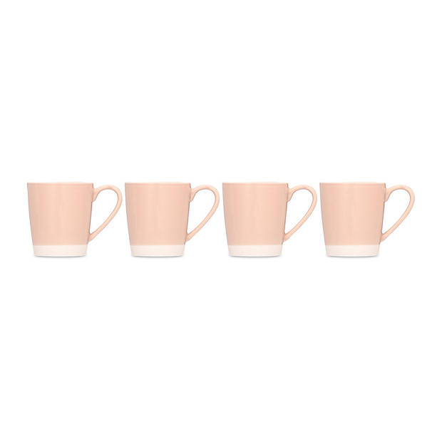 Blokker mok Krakau - 30 cl - Zachtroze - 6 stuks