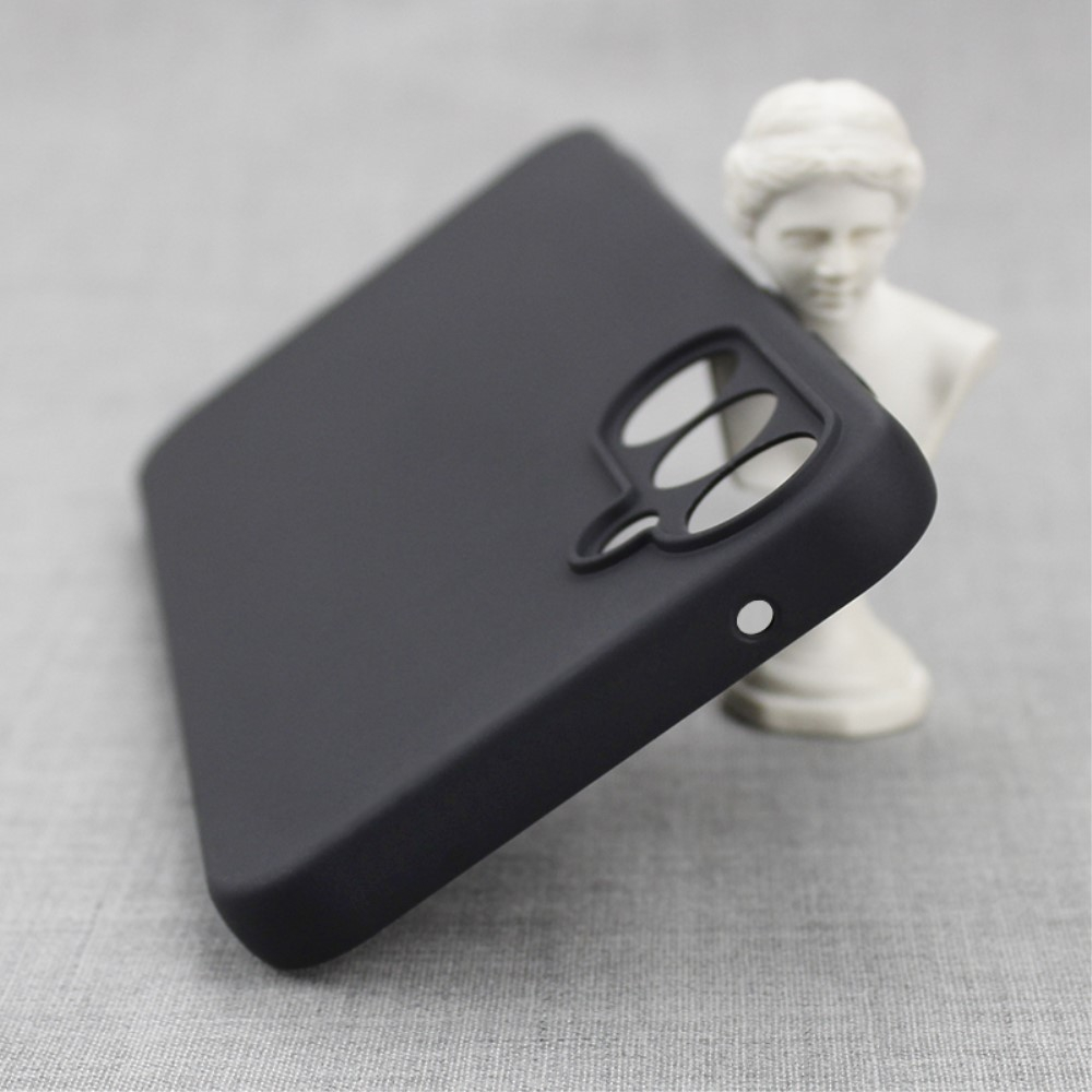 Samsung Galaxy S23 FE Gummi Case Hülle Matt - Schwarz