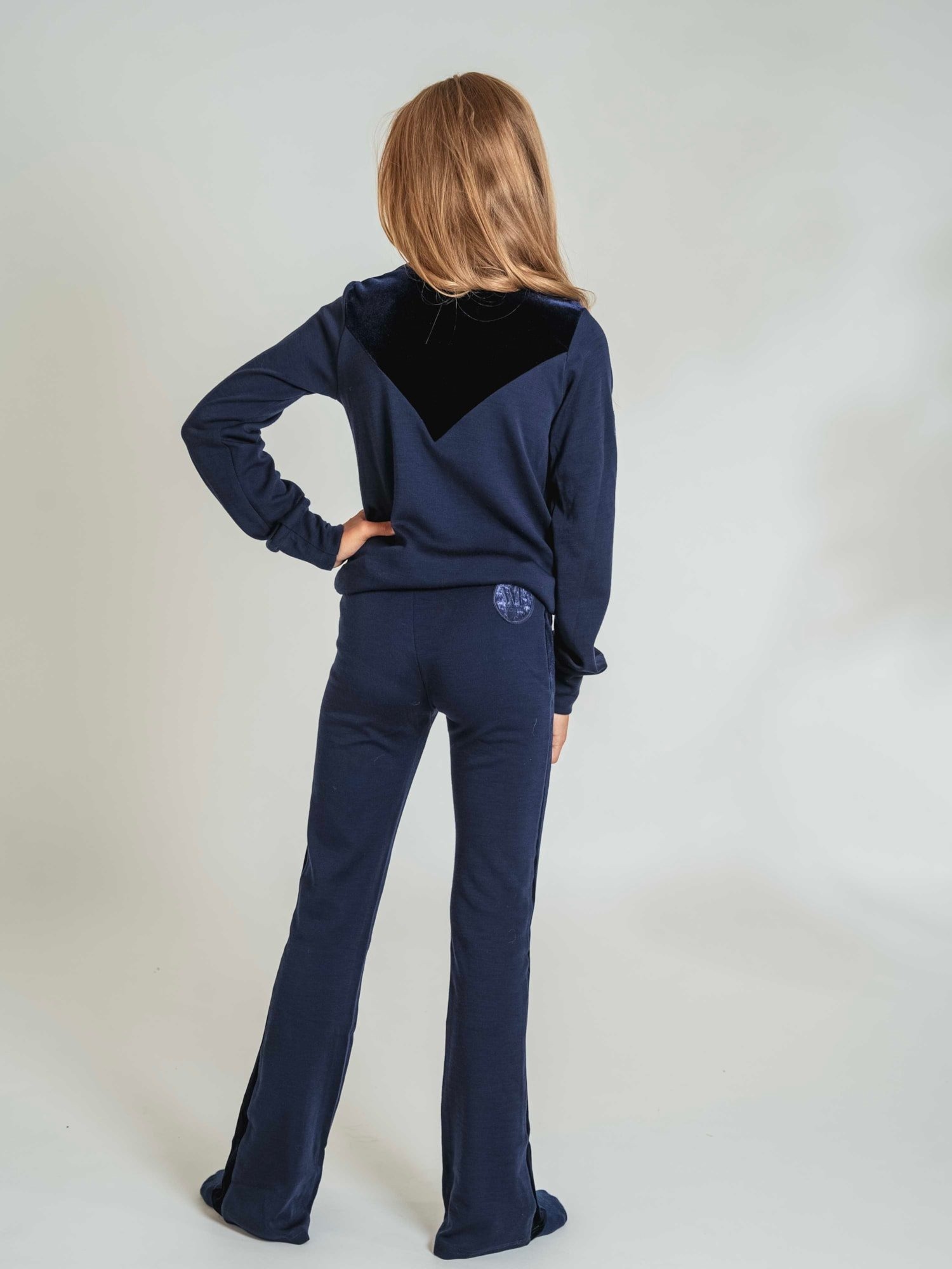 Sirdal Flare Pant Jente Blue Ink