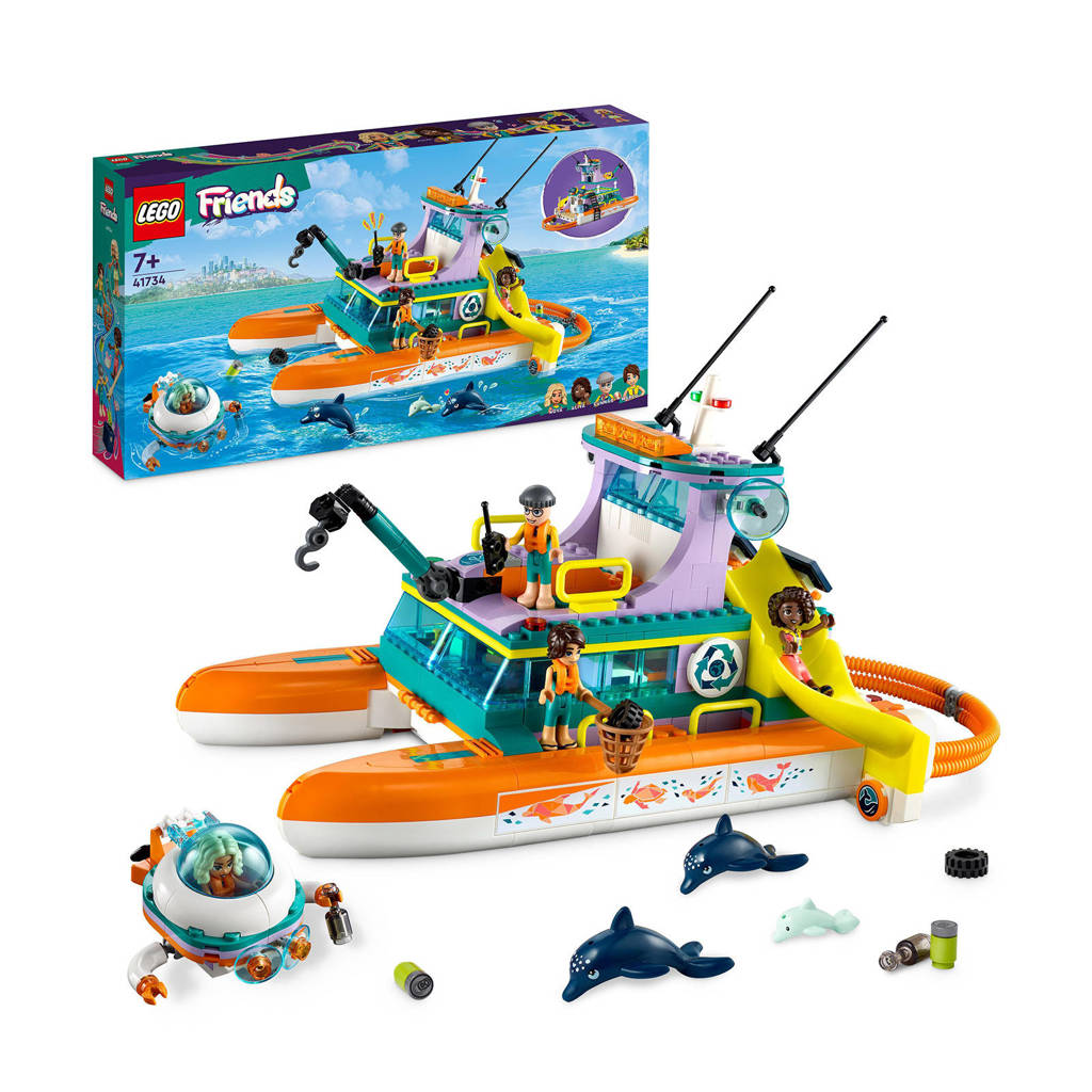 Vrolijk en vele detailsReddingsboot op zee 41734
