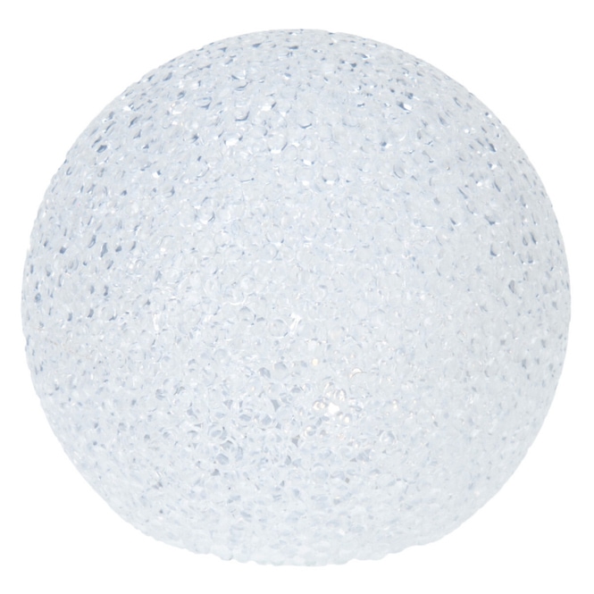 LED-Dekokugel - Ø = ca. 10 cm - warmweiß