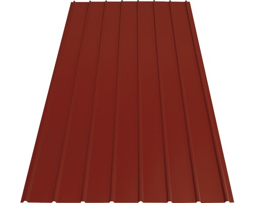 PRECIT trapeziumplaat H12 bruinrood RAL 3011 1500 mm x 910 mm x 0,4 mm