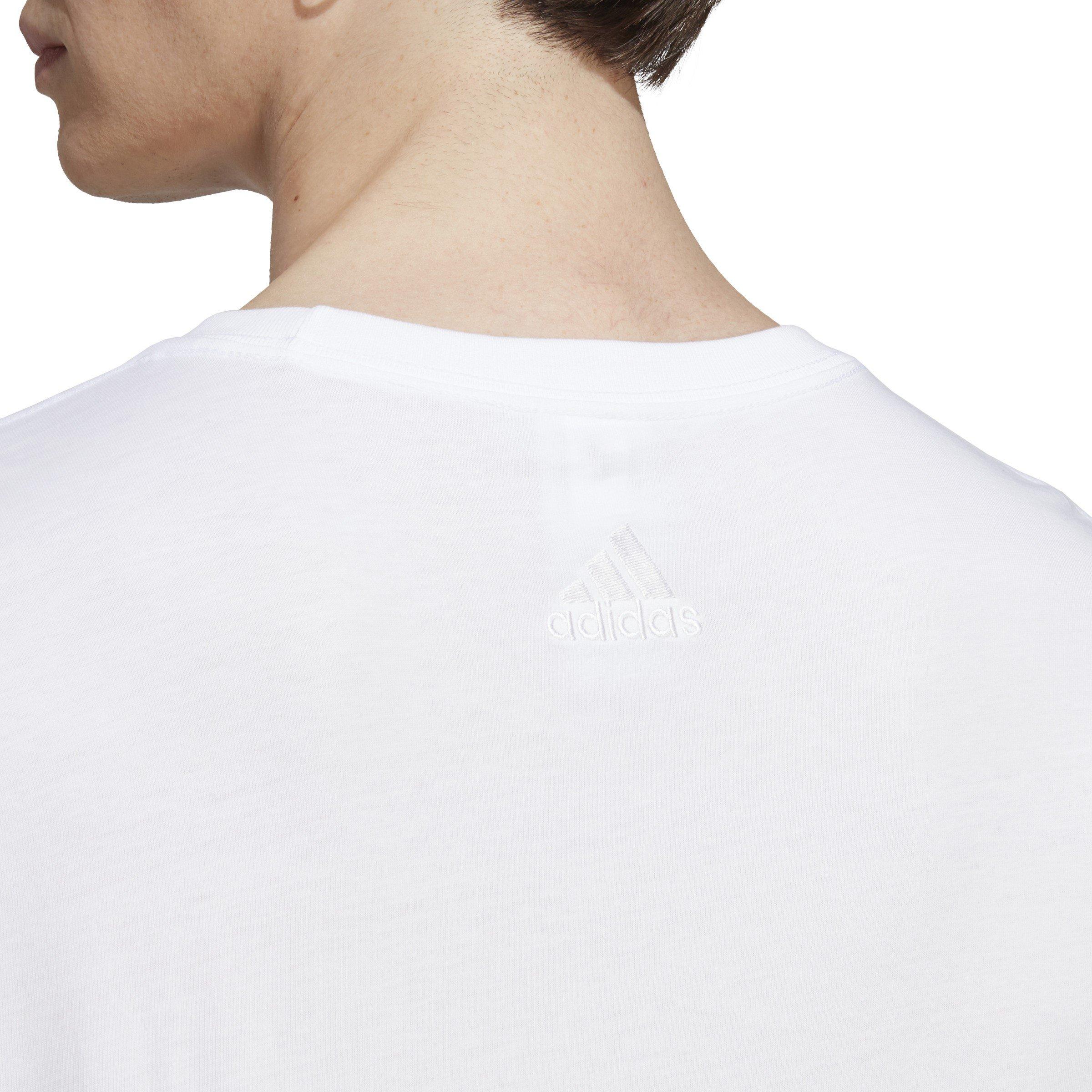 adidas Essentials Single Jersey Logo T-Shirt Mens