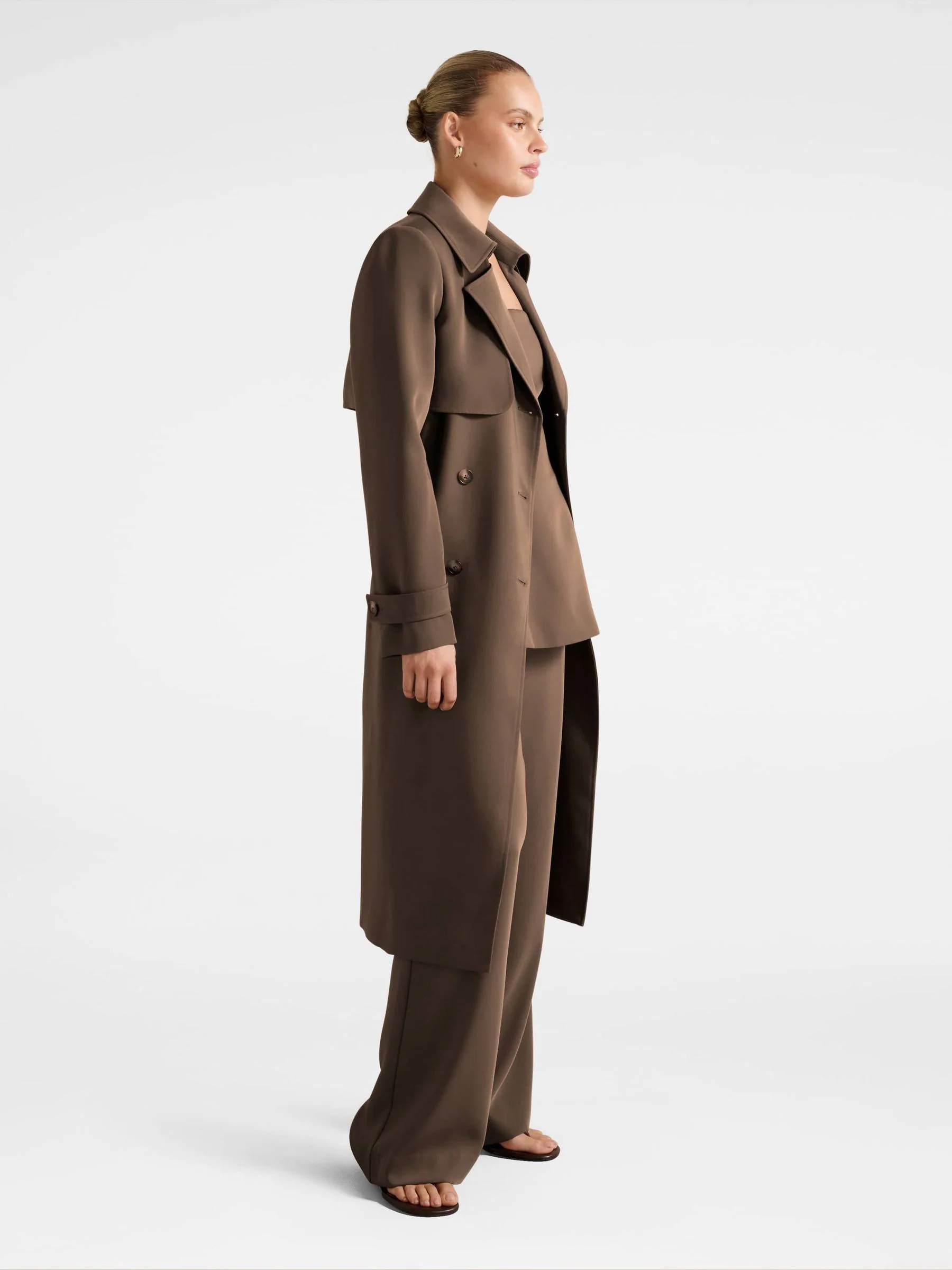 Forever New Delilah Soft Trench Coat