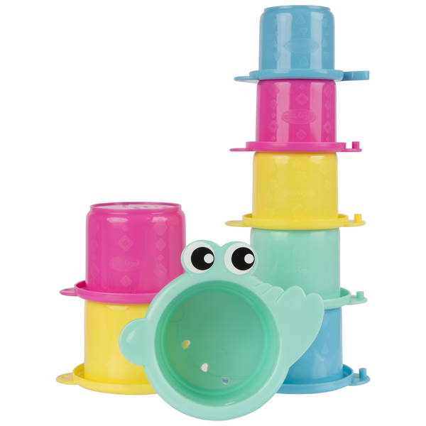 PlaygroPlaygro   Stapelbecher Krokodil pastel