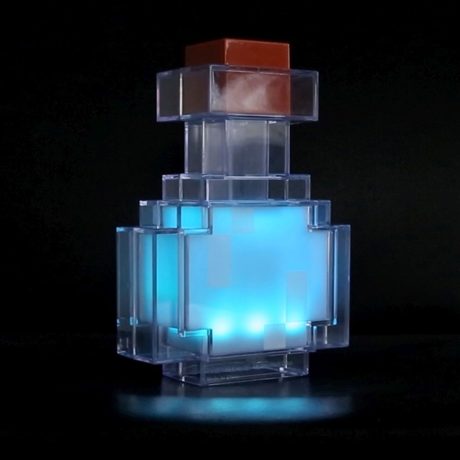 Minecraft - LED Lampe - Portion Flasche Design