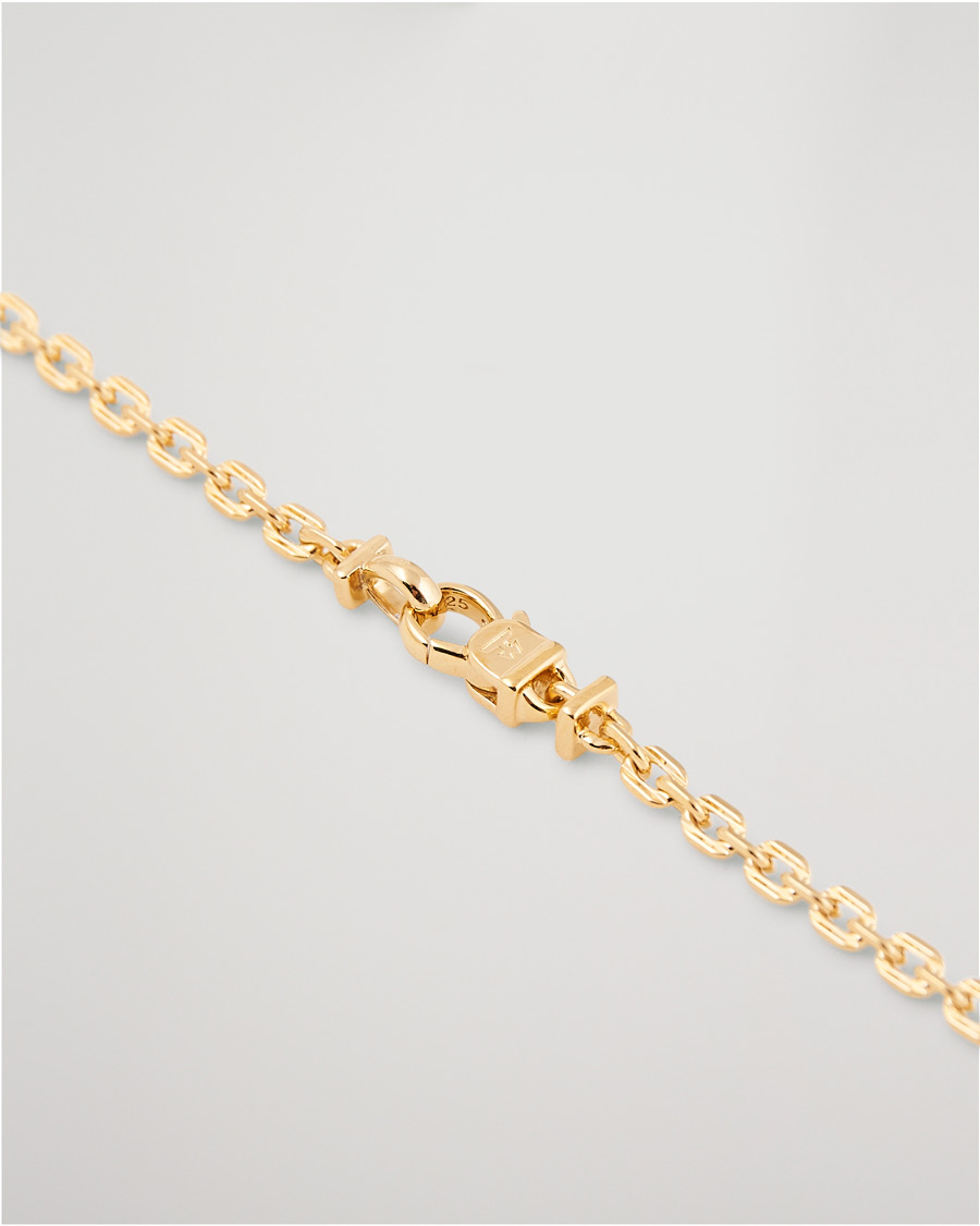 Tom Wood Anker Chain Necklace Gold