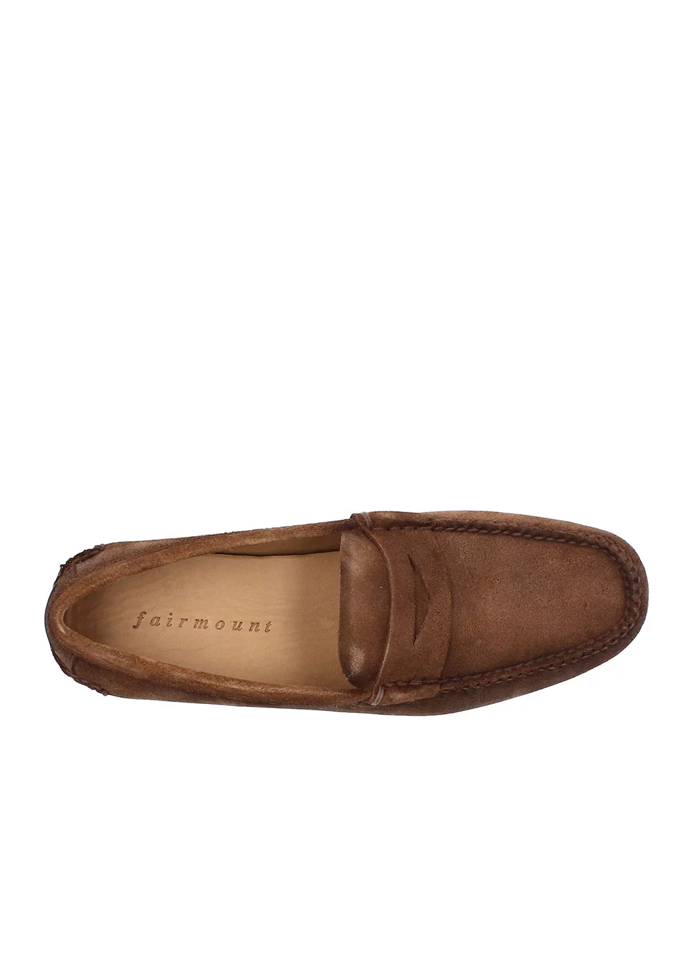 MOCASSIN PENNY MOC II VELOURS MARRON