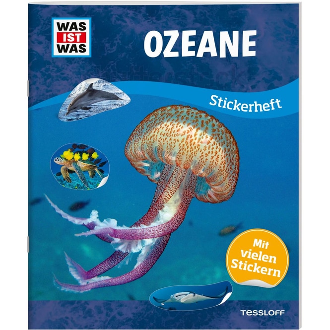 WAS IST WAS - Ozeane - Stickerheft - Mit vielen Stickern