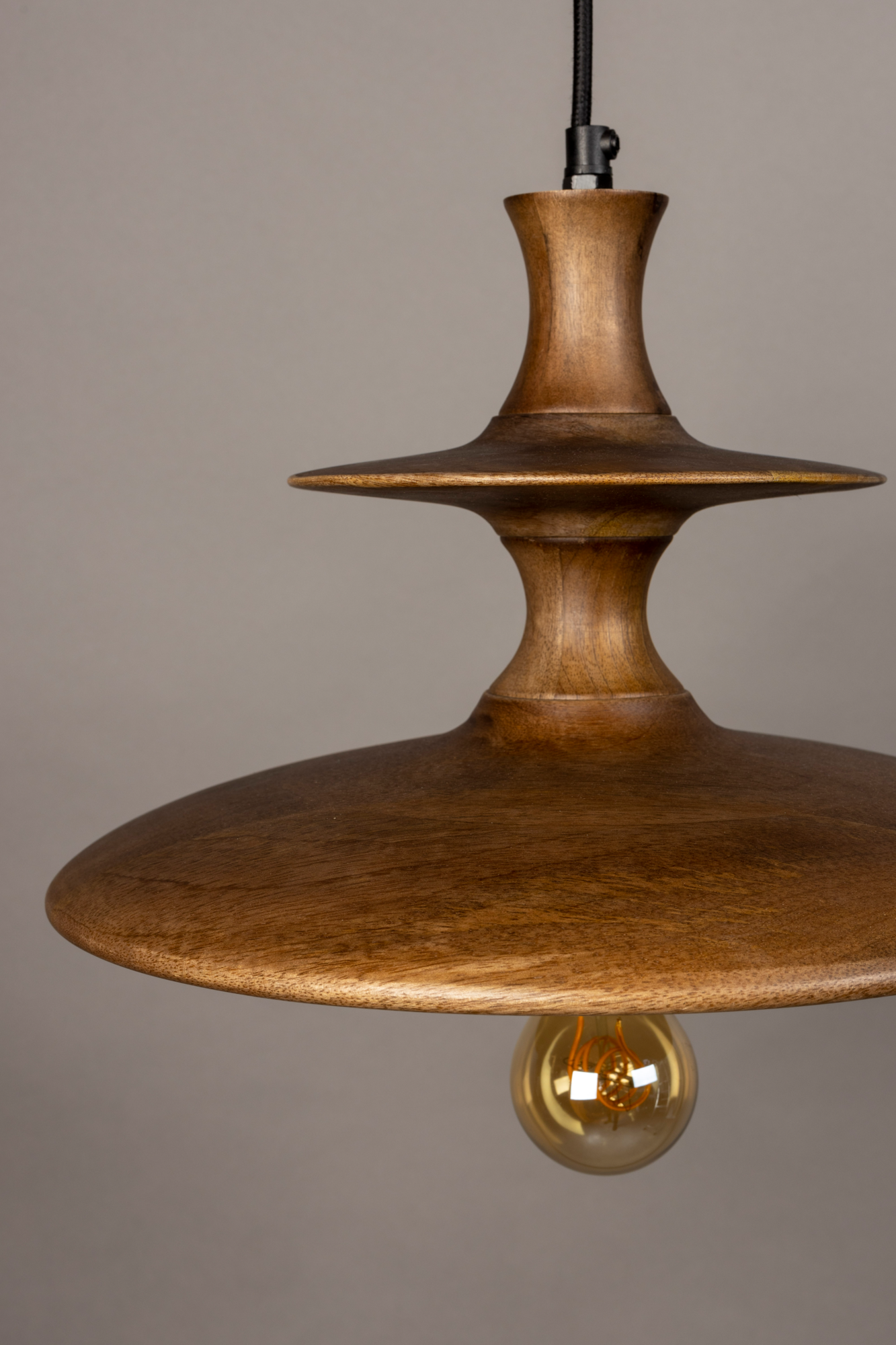 Hanglamp CATH S walnoot
