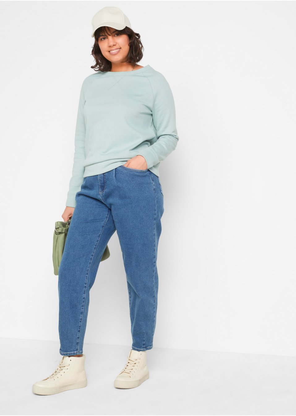 Jean extensible, coupe Barrel