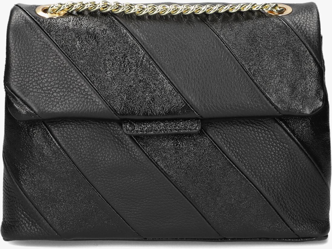 NOTRE-V zwarte notre-v schoudertas rainbow jumbo