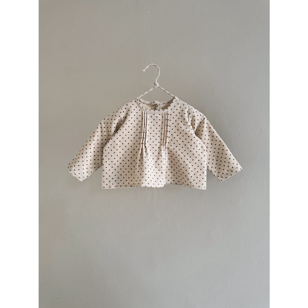 Køb Lalaby Brown Dot Holly Top