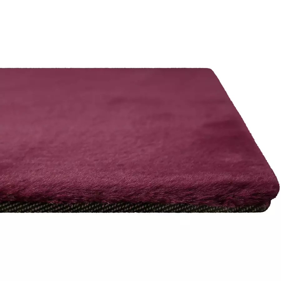 Homie Living Hochflorteppich Vita violett