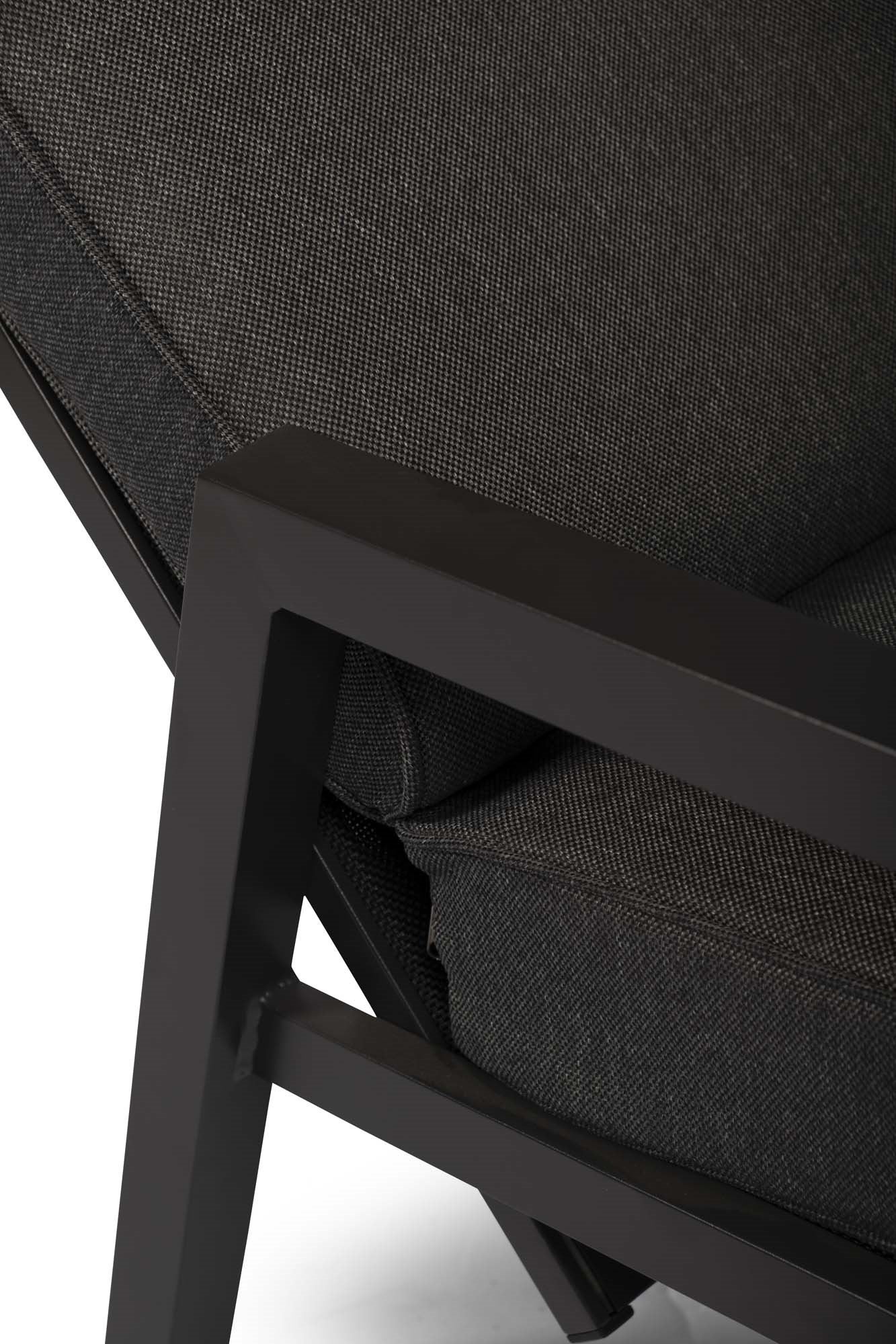 Tierra Outdoor 5-zits loungeset Campo antraciet