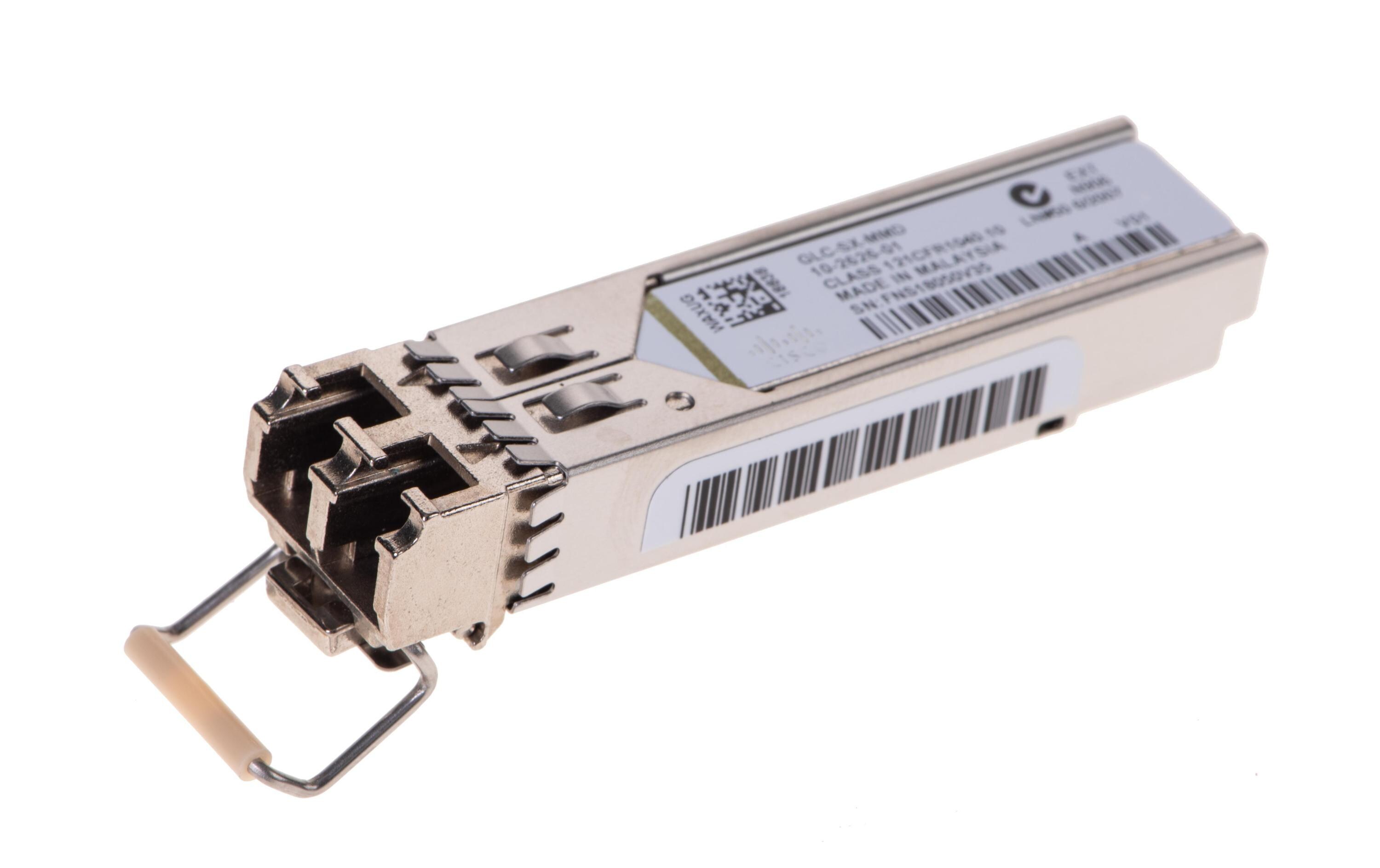 SFP Modul GLC-SX-MMD<br>SFP für Multimodefasern mit Duplex-LC-Stecker