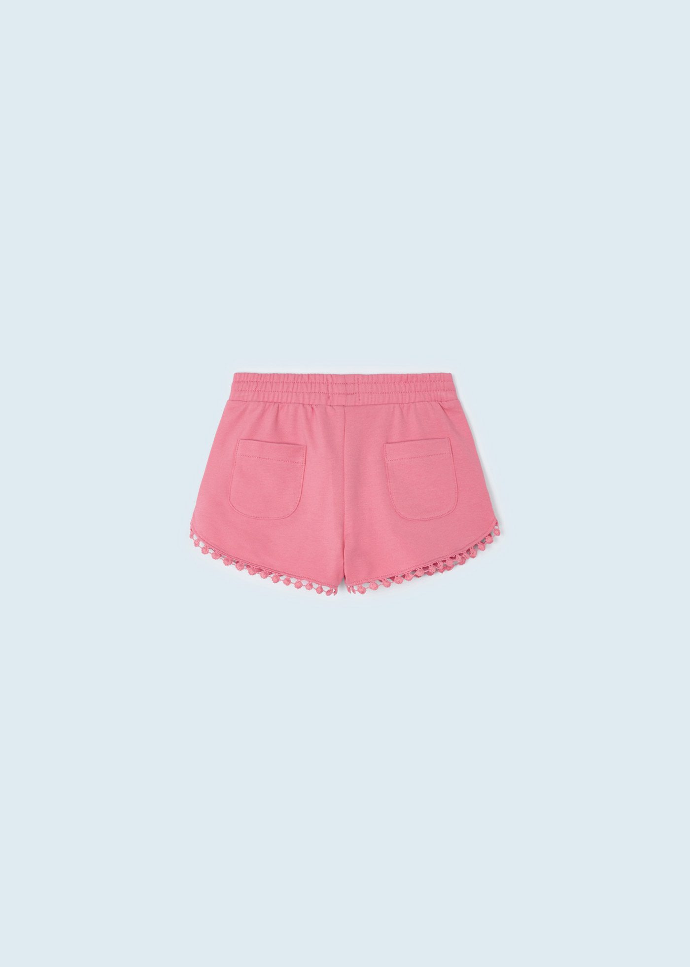 Calções de algodão sustentável para meninas