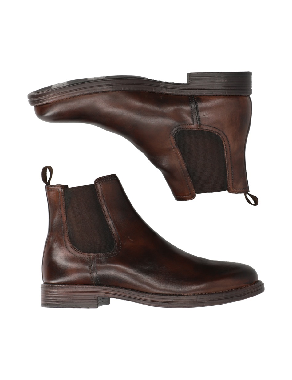 Glattleder Chelsea Boot