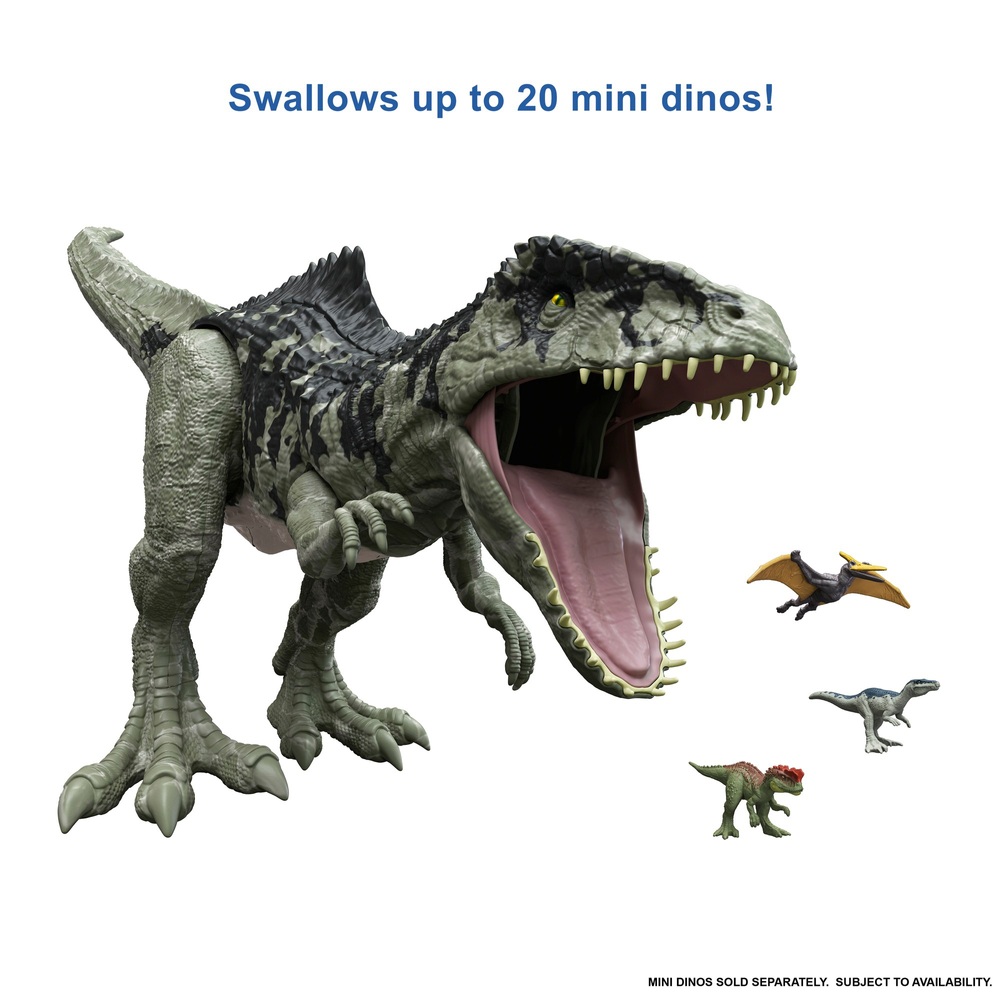 Jurassic World Dominion: Superkolossale Giganotosaurus-Dinosaurierfigur (35,5 cm)