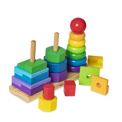 Melissa & Doug Stabletårn med Klosser