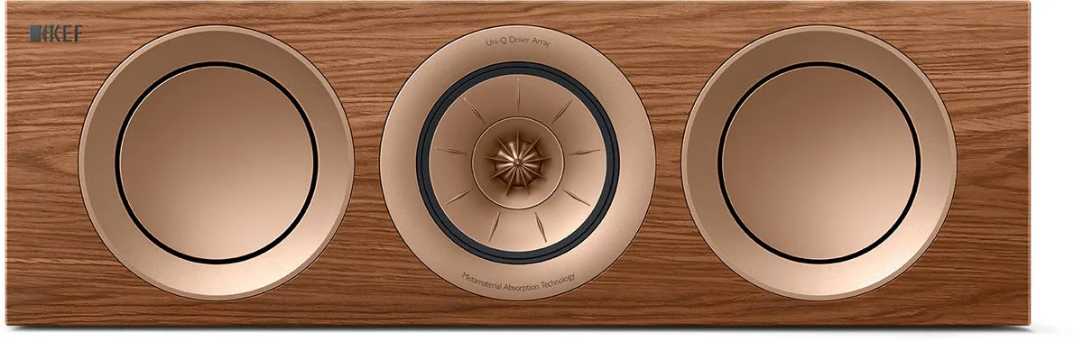 KEF R2 Meta Noyer Clair Enceintes centrales