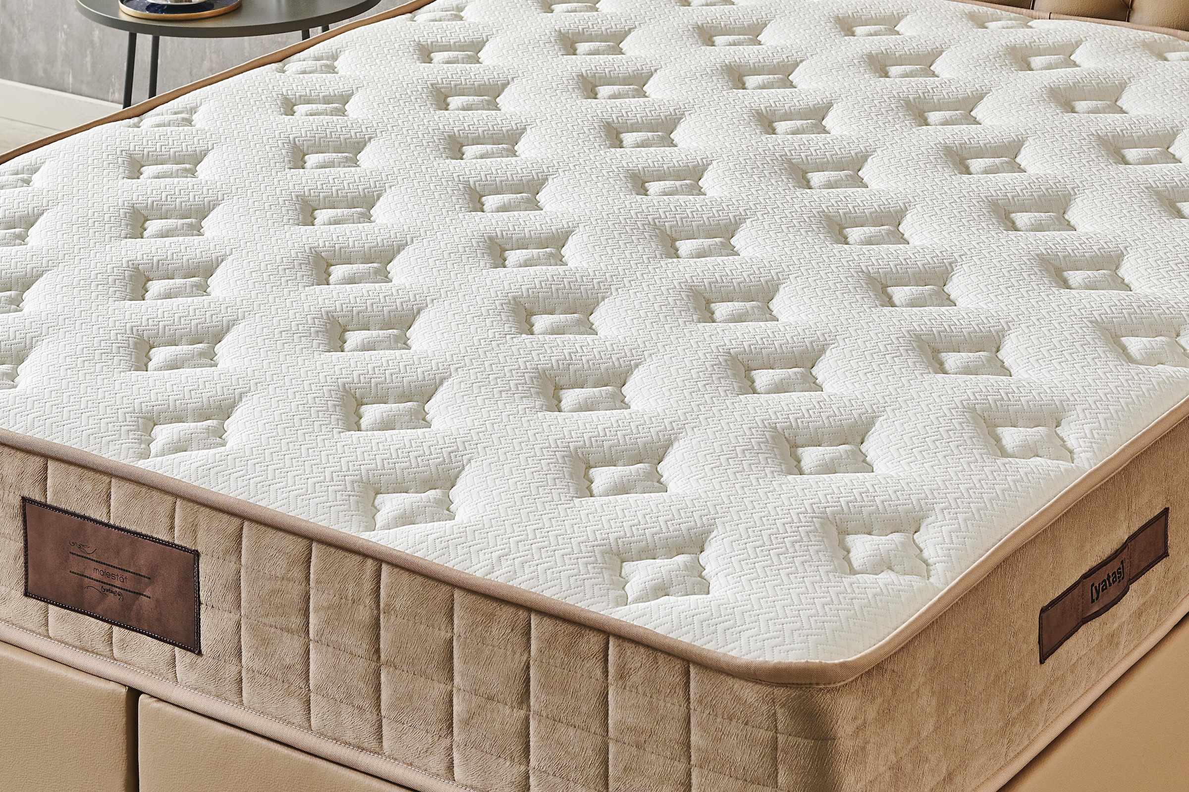 Yatas Bedding Bonnellfederkernmatratze »Majestät Luxus, Matratze 90x200, 140x200 cm & weitere Grössen« 30 cm hoch 207 Federn 1 Stk. tlg. H3, wendbar, ergonomisch, atmungsaktiv