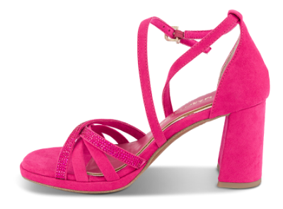 Marco Tozzi Damesandal med hæl Pink 2-28364-42