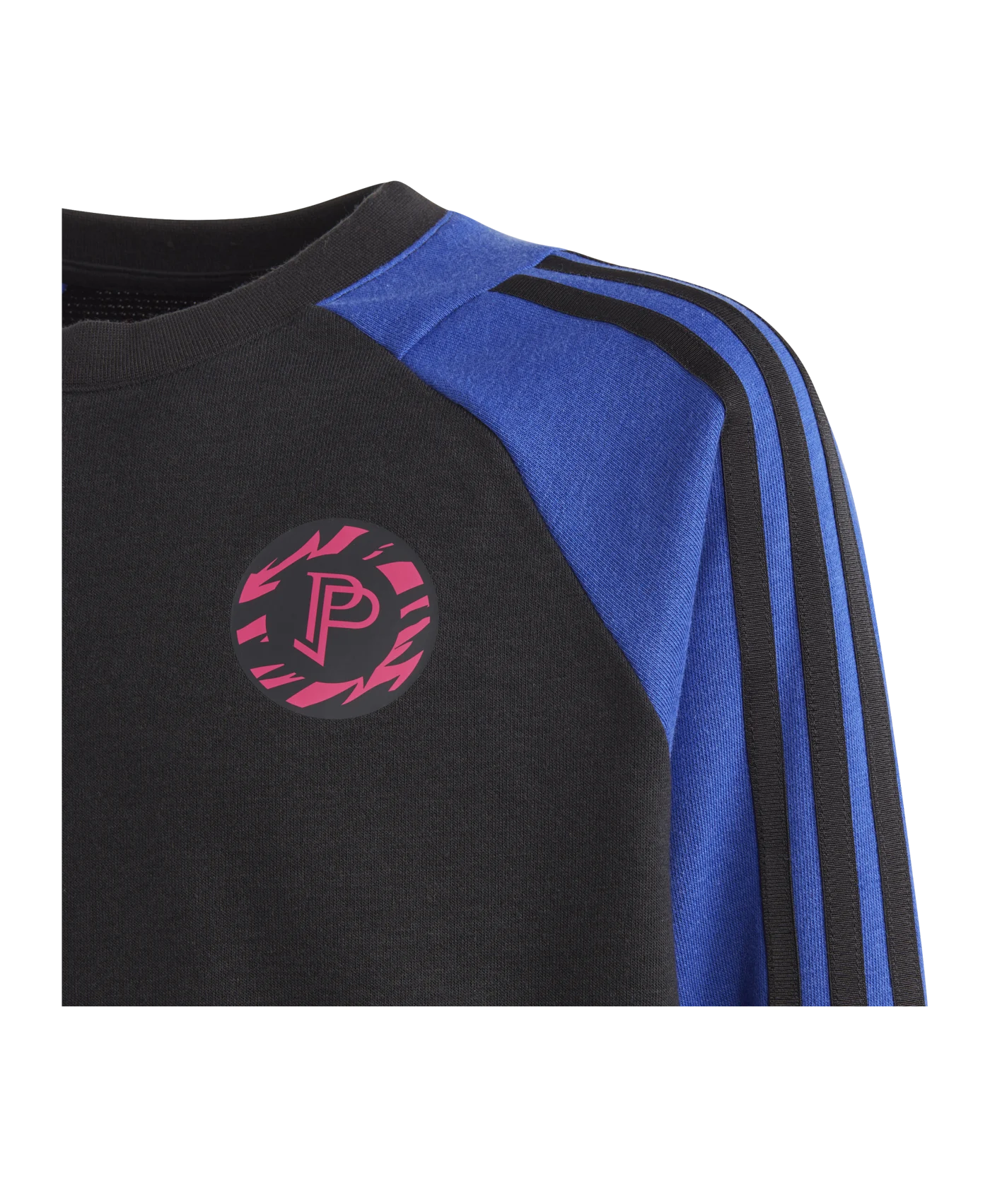 adidas Pogba Crew Swatshirt Kids Schwarz Blau