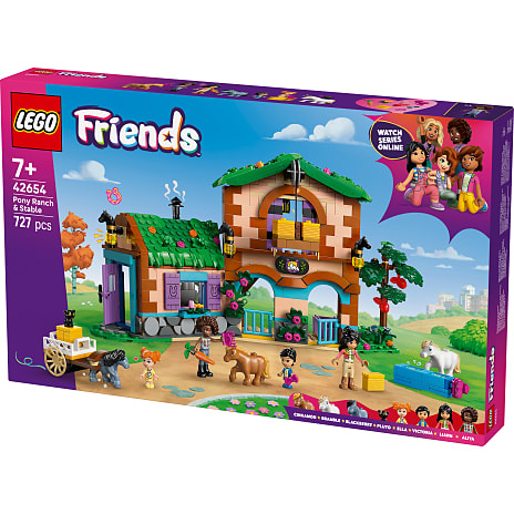 LEGO Friends Ponyfarm og stald 42654