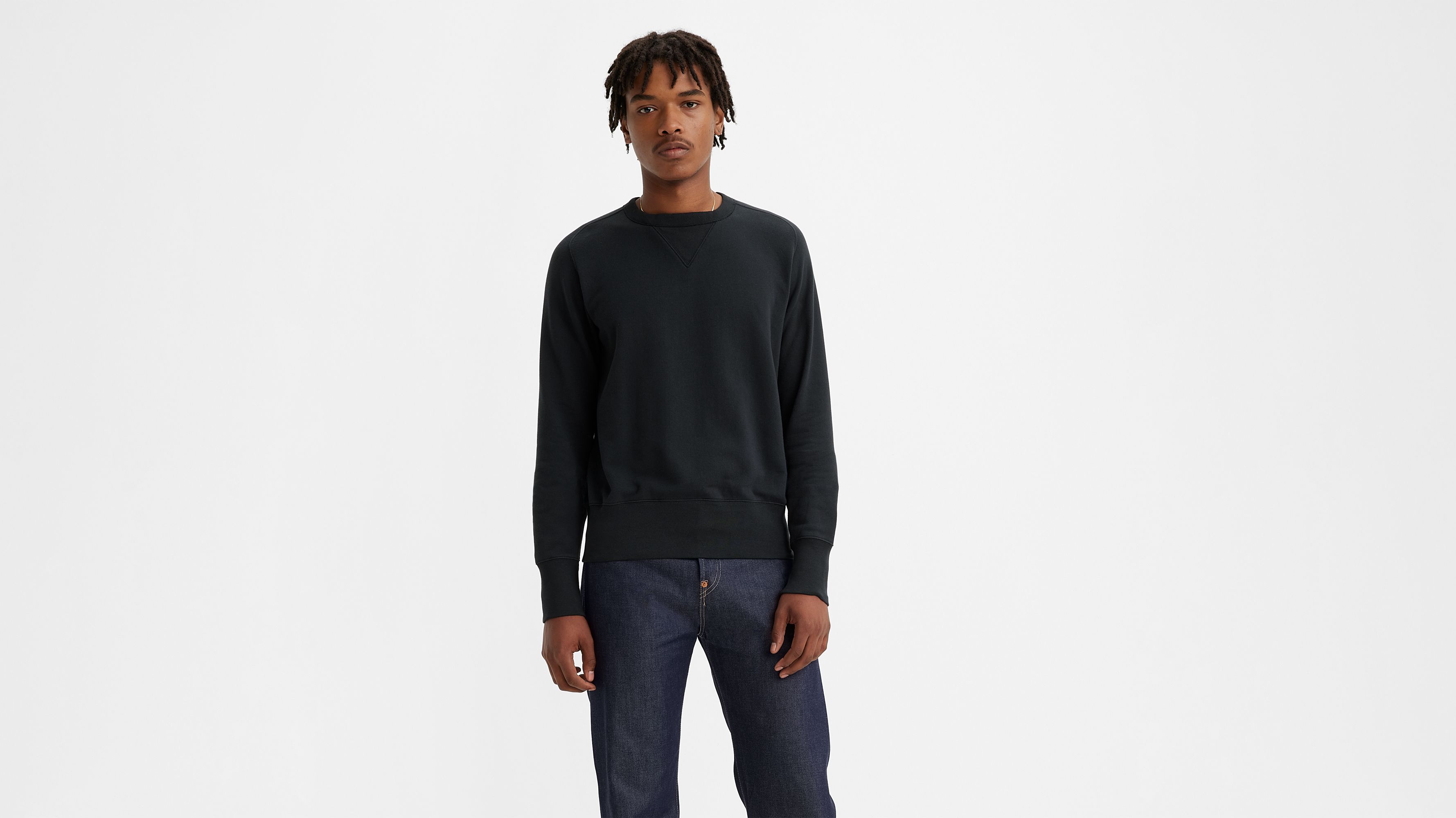 Sweat-shirt Bay Meadows Levi's® Vintage Clothing - Jet Black - Noir