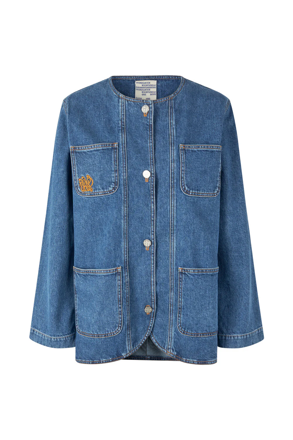 Baum und Pferdgarten  Beata denimjakke - Classic Blue Denim
