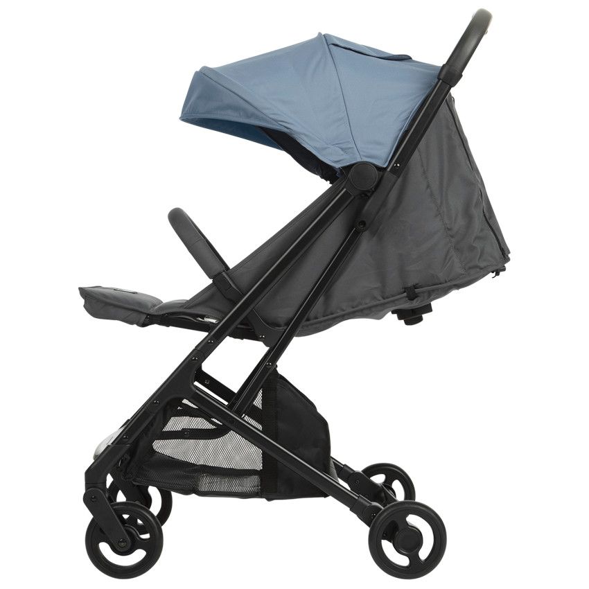Poussette Aria Basic - Bleue - Ecru