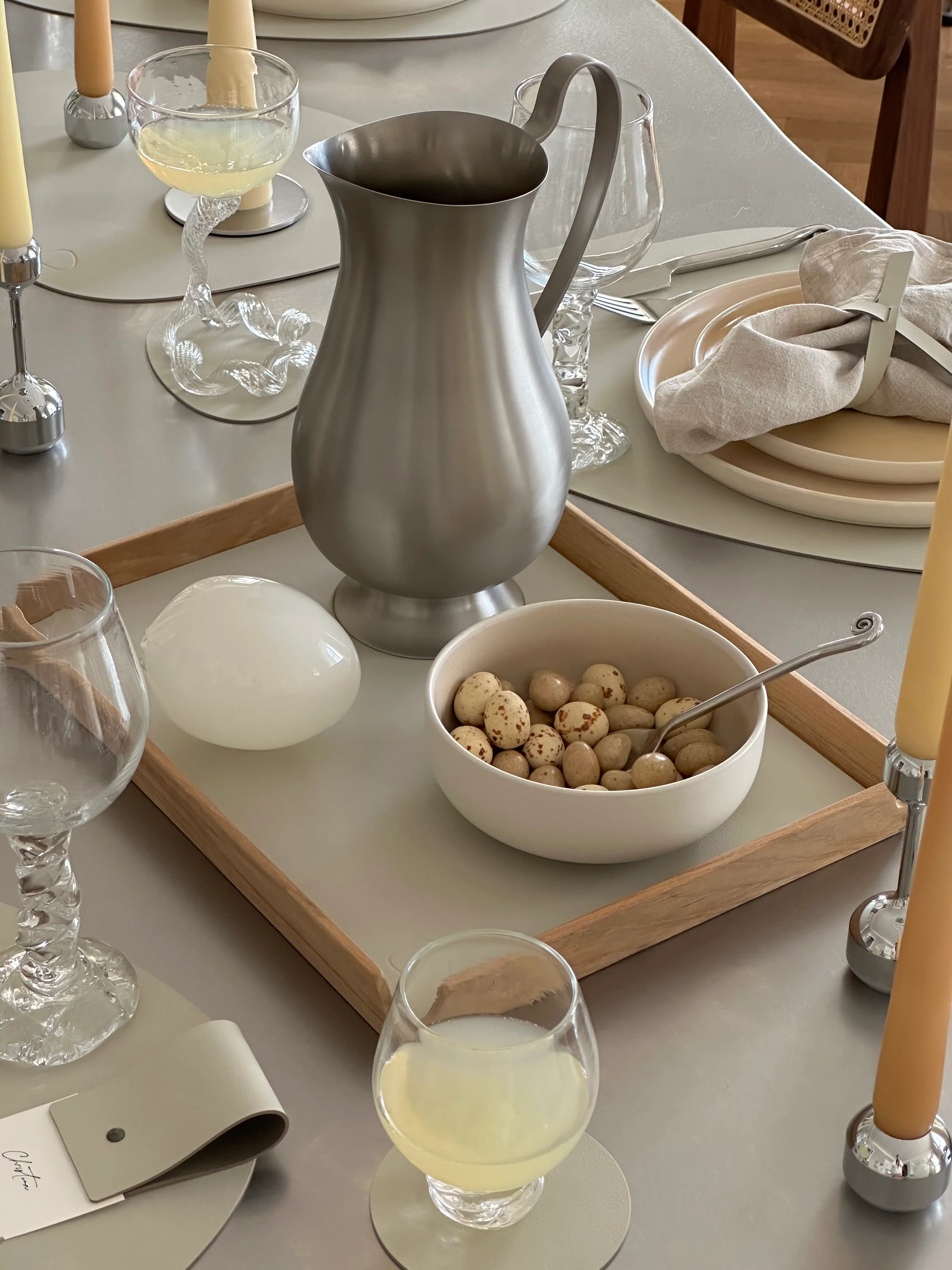 LIND DNA  Teakbakke, Square M Airy Nupo - Clay Brown/Teak