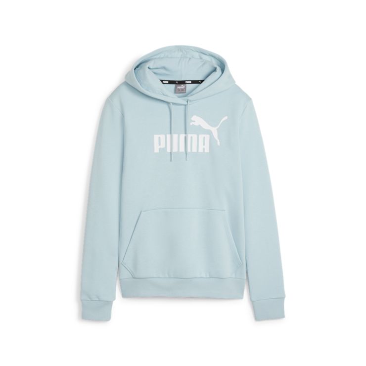 PumaESS Logo Hoodie FL - hellblau