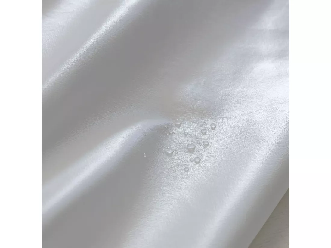 Protège matelas molleton 100% coton bio - bonnet 27 cm 120x200