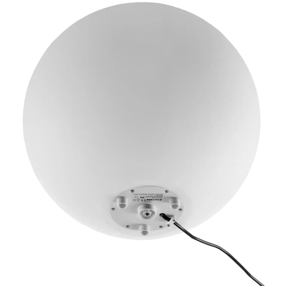 tectake Luminous Globe, LED, met afstandsbediening, Wit