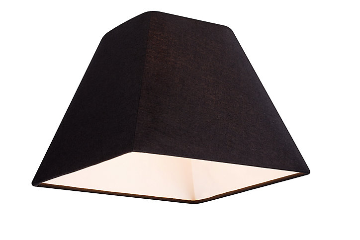 Abat-jour Qarnay Ø30cm GoodHome Noir