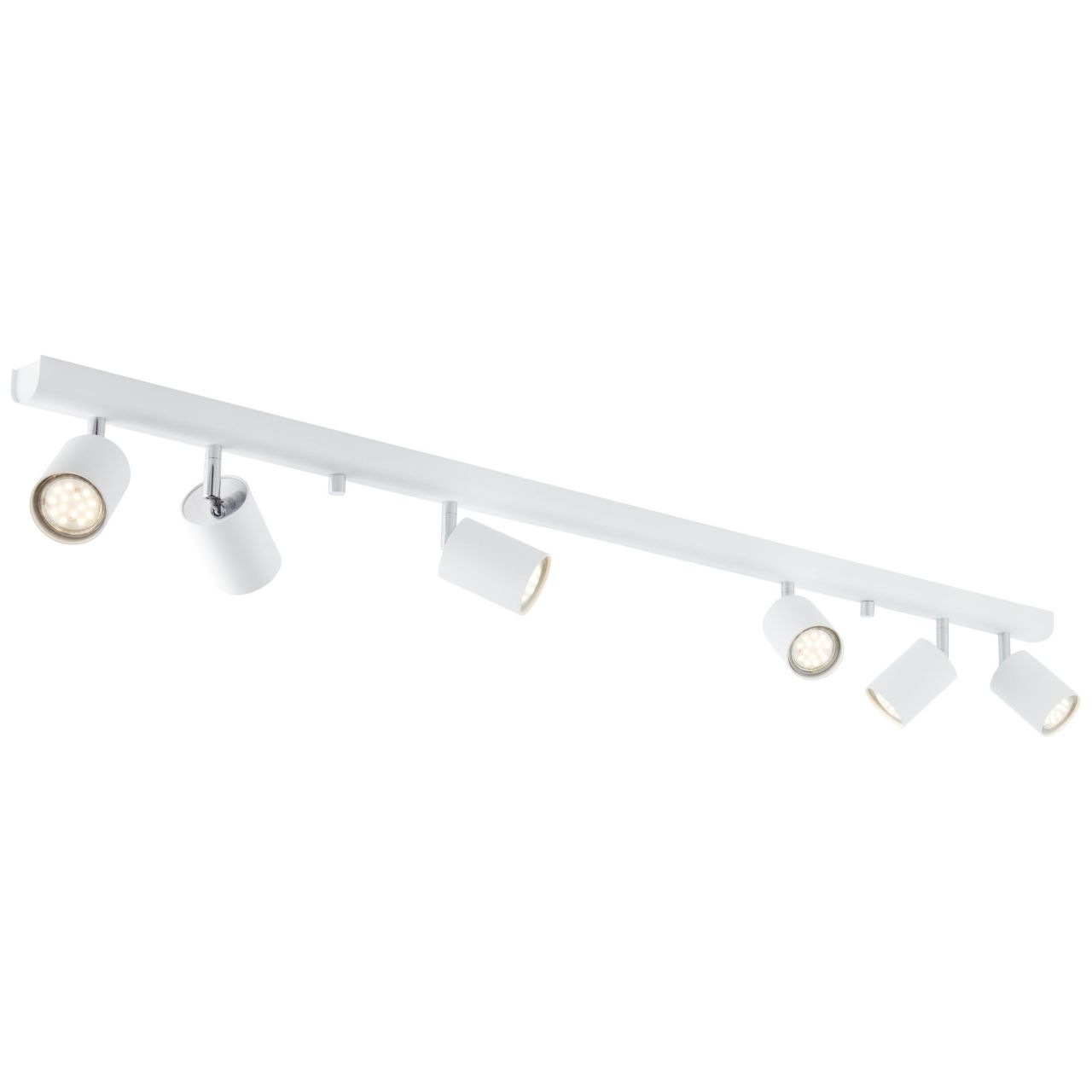 Brilliant Deckenstrahler »Different« GU10 1 Stk. Spotbalken 6flg weiss