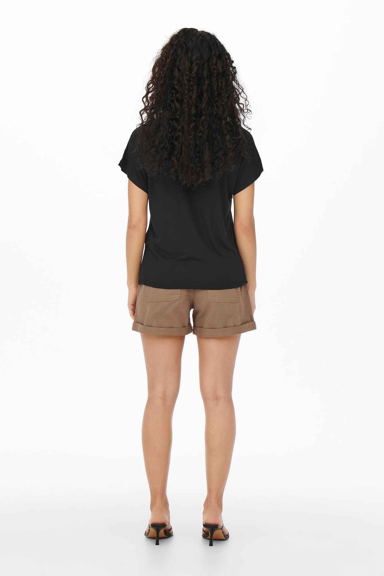 Camiseta de gola redonda