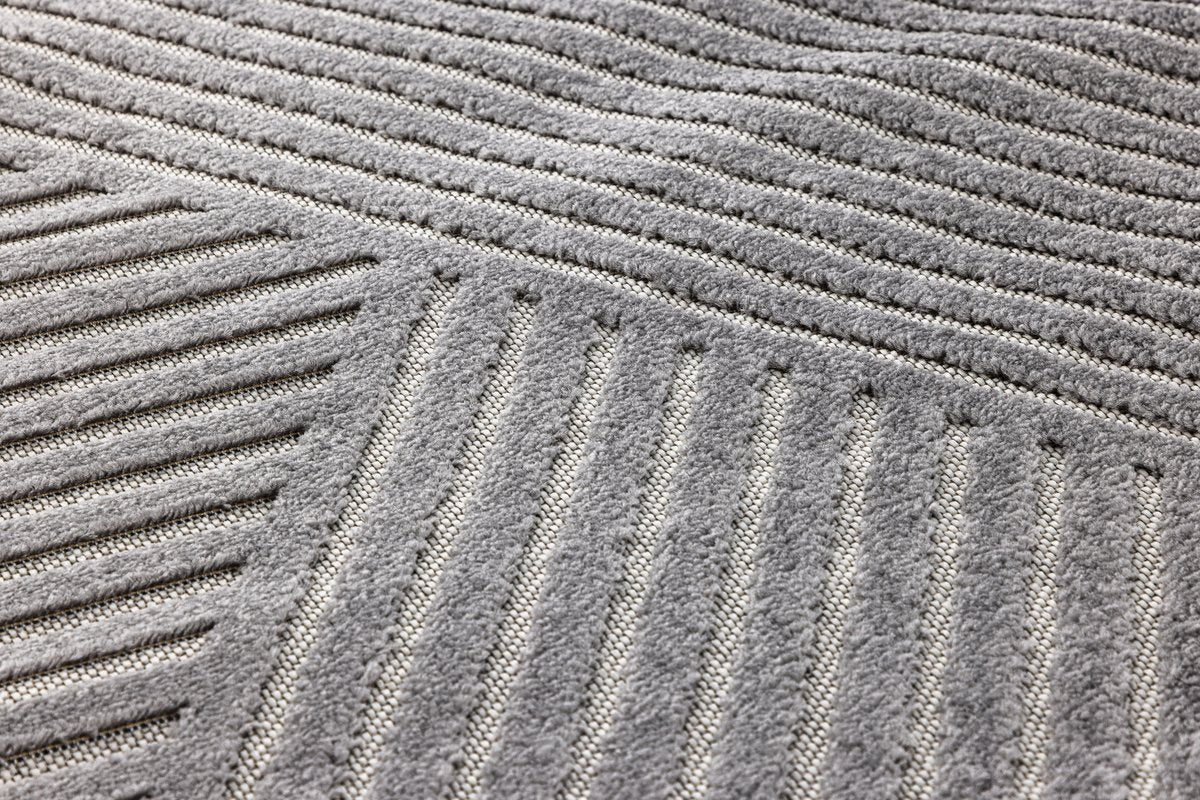 Monti Vloerkleed - 340 x 240 cm - Grijs